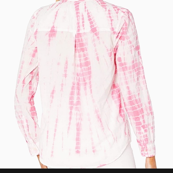 LUCKY BRAND Tie-dye Button Down Top - Picture 2 of 10